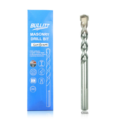 12mm Masonry Drill Bit - PGM Certified for Concrete, Brick & Stone