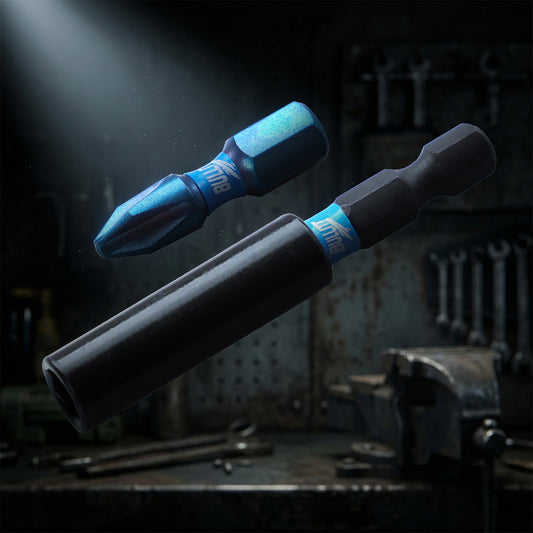 24-Piece PH2 Screwdriver Bit Set - S2 Steel Impact Bits with Magnetic Holder