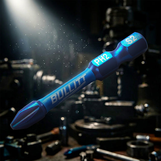 20-Piece 50mm PH2 Screwdriver Bit Set - S2 Steel Long Impact Bits