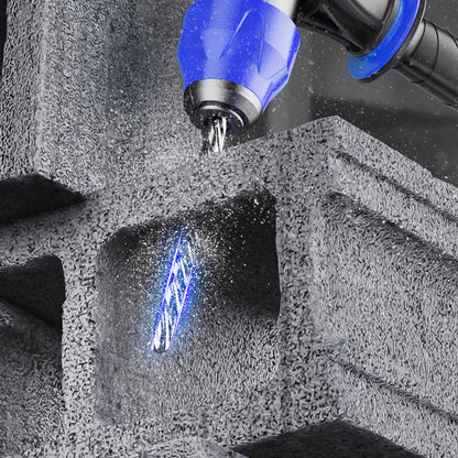 7-Piece Masonry Drill Bit Set - PGM Certified for Concrete, Brick & Stone (4-12mm)