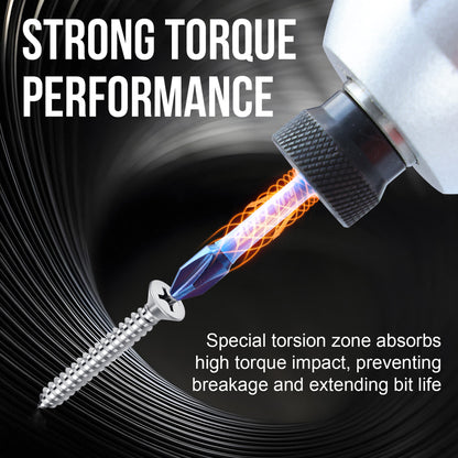 20-Piece 50mm PH2 Screwdriver Bit Set - S2 Steel Long Impact Bits