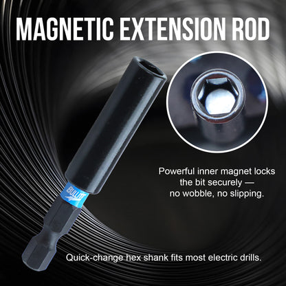 24-Piece PH2 Screwdriver Bit Set - S2 Steel Impact Bits with Magnetic Holder